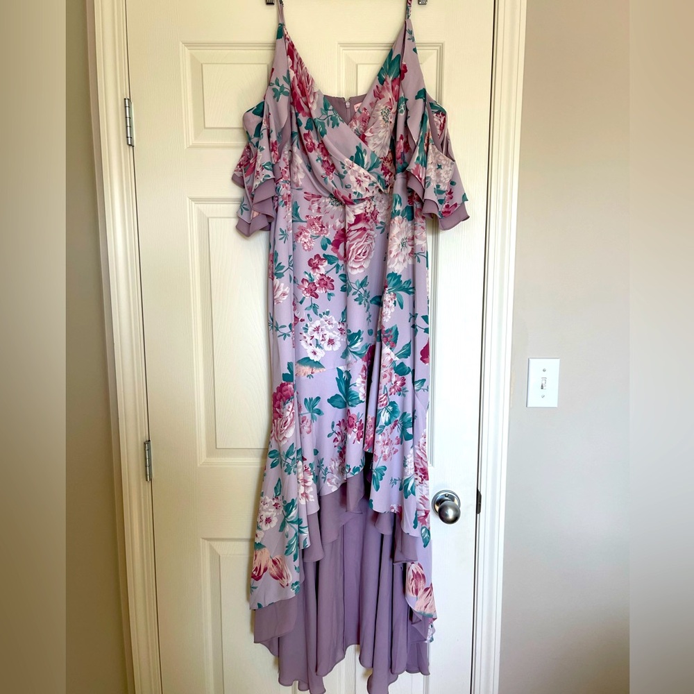 Off the shoulder Floral Dress